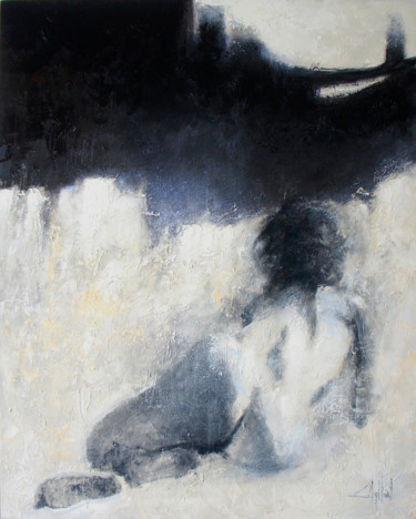 desnudo x, óleo, 100 x 80 cm